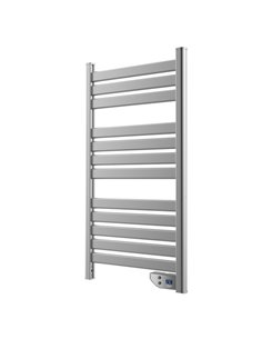 Cecotec ReadyWarm 9050 Toallero Electrico - Potencia de 500W - Aluminium - Écran LED - Calienta 8m2 - Protection IPX4 - Funcion 