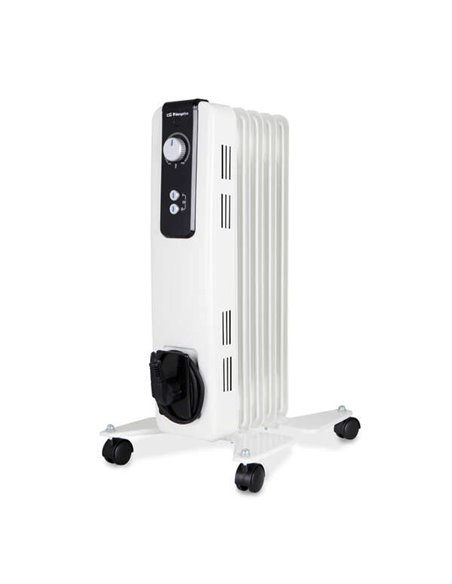 Orbegozo RH Compact Radiador de Aceite - Potente et Silencioso - 2 Niveles de Potencia - Termostato Regulable - Sécurité Garanti