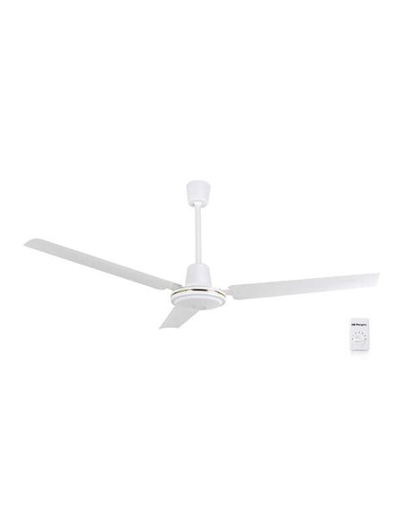 Orbegozo CF 85120 Ventilateur de Techo Potente et Eficiente - 3 Aspas Pour Gran Caudal de Aire - 5 Velocidades de Ventilacion
