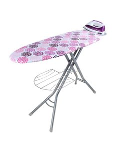 Orbegozo TP 3500 Tabla de Planchar Practica et Comoda - Rejilla de Acier Résistant - Altura Réglable Jusqu'à 93cm - Housse de Co