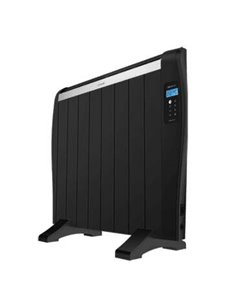 Cecotec Ready Warm 1800 Thermal Black Radiador Electrico Bajo Consumo 1200W - 8 Elementos - Colocacion en Pared ou de Pie - Écra