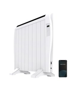 Cecotec Ready Warm 1800 Thermal Connected Radiador Electrico 1200W - 8 Elementos - Colocacion en Pared ou de Pie - Control WiFi 