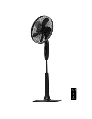 Cecotec EnergySilence 1020 ExtremeConnected Ventilateur de Pie Avec 10 Aspas - 60W - Motor de Cobre - Diametro de 40cm - 6 Veloc