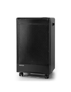 Orbegozo Estufa Catalitica H 55 - Potencia Maxima 3000W - Asas et Ruedas Pour Transporte - Encendido Piezoelectrico - Triple Sys