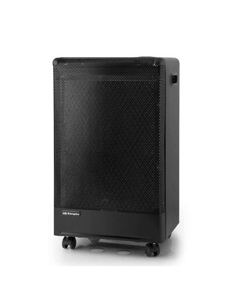 Orbegozo Estufa Catalitica H 55 - Potencia Maxima 3000W - Asas et Ruedas Pour Transporte - Encendido Piezoelectrico - Triple Sys