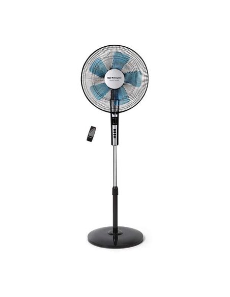 Orbegozo SF 0640 Ventilateur de Pie Avec Mando à Distancia - Potente Motor de 65W - Temporizador de Jusqu'à 7.5H - Oscilacion Au
