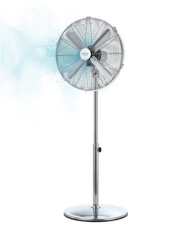 Cecotec EnergySilence 620 Retrostyle Ventilateur de Pie Avec 4 Aspas - Potencia de 50W - Diametro de 40cm - 3 Velocidades - Osci