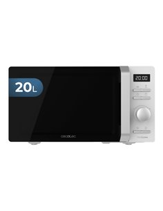 Cecotec ProClean 5010 Inverter Micro-ondes - Potencia de 700W - Capacité 20L - Plato de 245mm - Temporizador 30min - Programas P