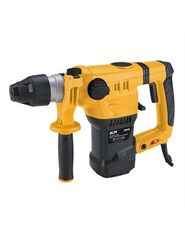 Blim Martillo SDS-Plus 1500W 150-750rpm - 4 Funciones - Potencia de Impacto 6.5J - 4.000 Impactos Par Minuto - Comprend Brocas e