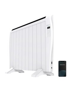 Cecotec Ready Warm 2000 Thermal Connected Radiador Electrico 1500W - 10 Elementos - Colocacion en Pared ou de Pie - Control WiFi