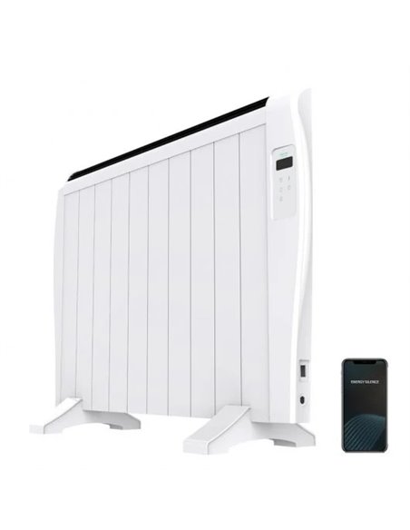 Cecotec Ready Warm 2000 Thermal Connected Radiador Electrico 1500W - 10 Elementos - Colocacion en Pared ou de Pie - Control WiFi