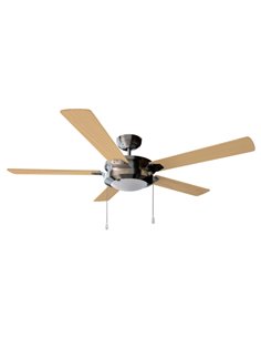 Cecotec EnergySilence Aero 540 Ventilateur de Techo Avec 5 Aspas et Luz LED Integrada - Potencia de 62W - Diametro de 52" - 3 Ve