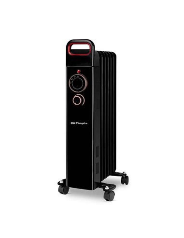 Orbegozo RUN 1500 Radiador de Aceite Eficiente - Potente et Silencioso - Protection contra Sobrecalentamiento et Antivuelco - Fa