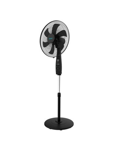 Cecotec EnergySilence 620 Max Flow Smart Ventilateur de Pie Avec 6 Aspas - 70W - Diametro de 45cm - Mando à Distancia - Écran LE