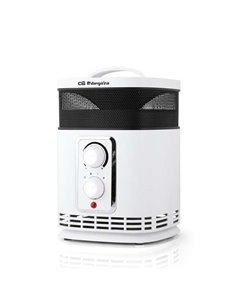 Orbegozo CR 6025 Calefactor Enviroheat - Calefaccion 360° - Potencia 1500W - Design Moderno - Termostato Regulable - Modo Ventil
