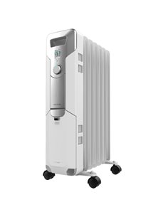 Cecotec ReadyWarm 7000 Space Radiador de Aceite Avec 7 Modulos de 150x580mm - 1500W - Calienta Jusqu'à 15m2 - 3 Niveles de Poten