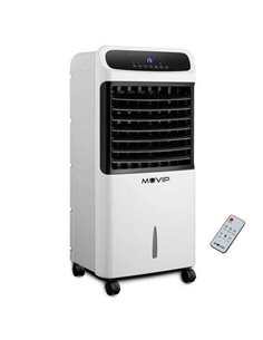 Muvip Climatizador 12 Litros 80W High Power - 3 Velocidades - Écran LED - Temporizador - Caudal de Aire 600m3/h - Mando à Distan