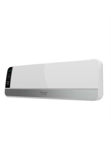 Cecotec Ready Warm 5250 Swing Box Ceramic Calefactor Ceramico de Pared Bajo Consumo 2000W - Oscilacion - Écran LED - IPX2 - Temp