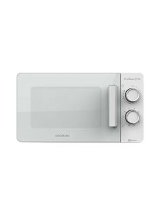 Cecotec ProClean 3120 Micro-ondes Avec Grill 20L 700W - Revestimiento Ready2Clean - Tecnologia 3DWave - Design Puerta FullWhite 