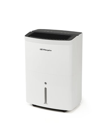 Orbegozo DH 2075 Deshumidificador - Potencia 420W - Absorbe 20 L/Dia - Deposito de 5.5L - Respetuoso Avec le Medio Ambiente - Te