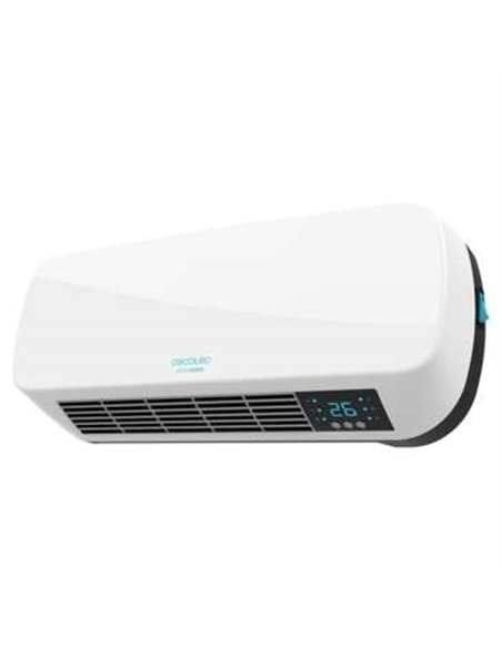 Cecotec Ready Warm 5200 Box Ceramic Calefactor Ceramico de Pared Bajo Consumo 2000W - Écran digital - IPX2 - Temporizador - 3 Mo