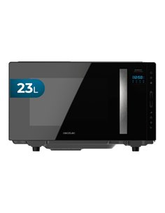 Cecotec GrandHeat 2300 Flatbed Touch Micro-ondes Sans Plato - 800W - Capacité 23L - Panel Tactil - 8 Funciones Preconfiguradas -