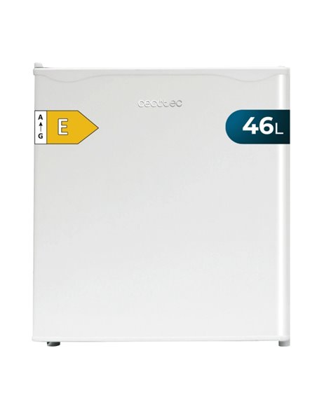 Cecotec GrandCooler 20000 SilentCompress White E Mini Frigorifico - Capacité 46L - Compartimento Congélateur - 48x45x48.7cm - Co