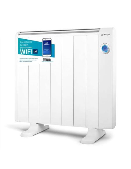 Orbegozo RRW-1300 Wifi Emisor Thermique Intelligente - Control Par Voz - Deteccion de Ventanas Abiertas - Programacion Diaria et