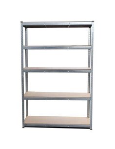 Blim Estanteria Galvanizada 5 Baldas Ajustables - Dimensions 180x90x45cm - Peso Max. 265kg Par Balda