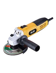 Blim Radial 125mm - Potencia 750W - Design Ergonomique - Empuñadura Multiposicion - Protection Antichispas - Boton de Bloqueo - 