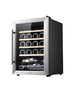 Cecotec Bolero GrandSommelier 2050 Inox Compressor Vinoteca Pour 20 Botellas - Silencioso 39dB - Temperatura Regulable - Compres