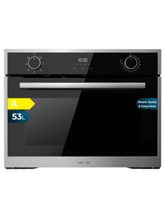 Cecotec Bolero Hexa M224500 Edge À Horno Multifuncion Integrable - Potencia 2600W - Capacité 53L - Temperatura Regulable - Puert