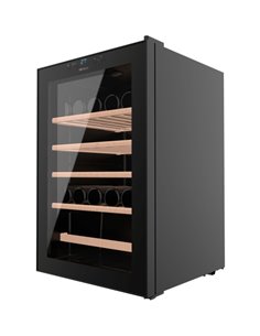 Cecotec Bolero GrandSommelier 4850 Black Compressor Vinoteca 48 Botellas - Capacité 125L - Silencioso 42dB - Luz LED - Écran LED