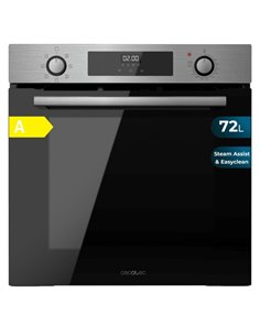 Cecotec Bolero Hexa M226000 Inox À Horno Integrable - Potencia 2800W - Capacité 72L - Control Tactil - Puerta Triple de Cristal 