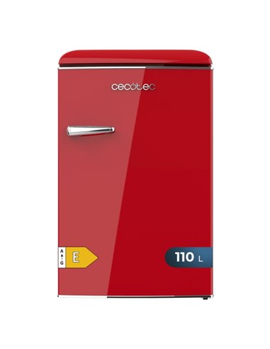 Cecotec Bolero CoolMarket TT Origin 110 Réseau E Mini Frigorifico - Capacité 110L - Cajon Pour Hielo - Luz Intérieur - Tirador C