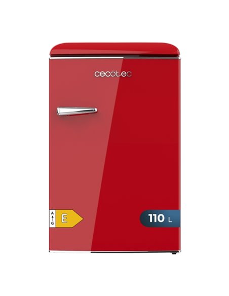 Cecotec Bolero CoolMarket TT Origin 110 Réseau E Mini Frigorifico - Capacité 110L - Cajon Pour Hielo - Luz Intérieur - Tirador C