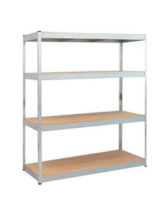 Blim Estanteria Galvanizada 4 Baldas Ajustables - Dimensions 180x160x60cm - Peso Max. 600kg Par Balda