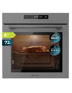Cecotec Bolero Hexa SM406000 Glass Grey À+ Horno Integrable Avec Micro-ondes - 2900W - Capacité 72L - Temperatura Regulable - Ac