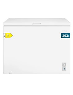 Cecotec Bolero CoolMarket Chest 293M White D Congélateur Horizontal Convertible - Capacité 293L - Cesta Avec Asas - Temperatura 