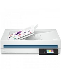 HP ScanJet Enterprise Flow N6600 fnw1 Scanner Documental WiFi Duplex - Alimentador Automatico de Documentos de 100 Feuilles - Ju