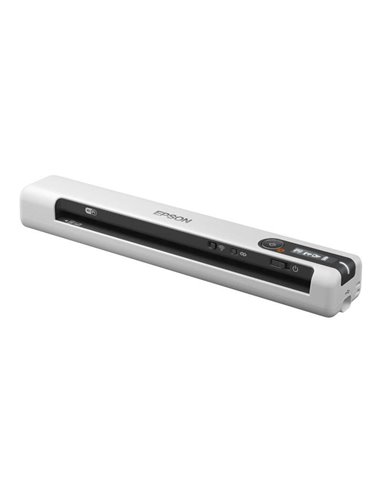 Epson Workforce DS-80W Scanner Portable A4 WiFi 600dpi - Écran LCD - Vitesse de Jusqu'à 4 seg. Par Pagina