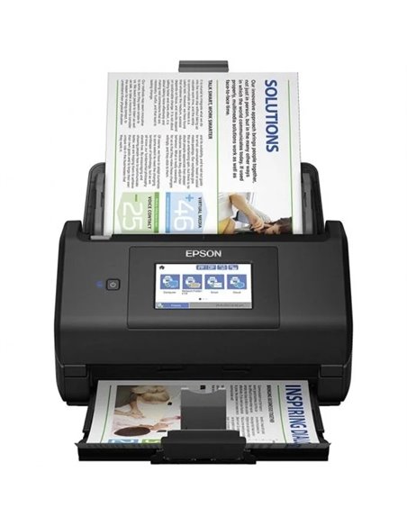Epson WorkForce ES580W ADF Scanner Documental WiFi Duplex - 35ppm - 600dpi - Écran LCD - Alimentador Automatico