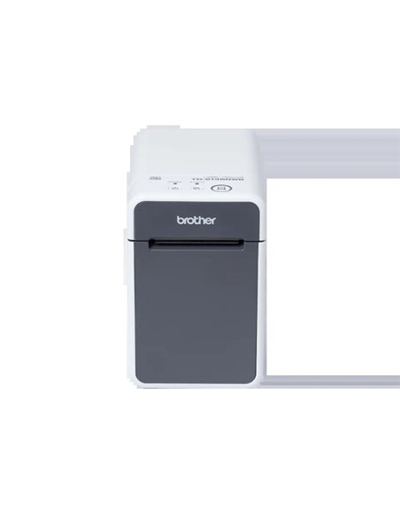 Brother TD2135NWB Imprimante Termica de Étiquettes WiFi, USB, LAN - Résolution 300ppp - Vitesse 152,4mms - Couleur Blanc/Gris