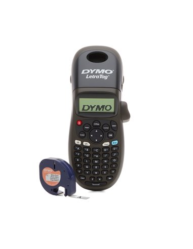 Dymo LetraTag LT100H Imprimante de Étiquettes Portable - Écran LCD - Vitesse 6,8 mm/seg - Impression de 2 Lineas - Memoria Pour 