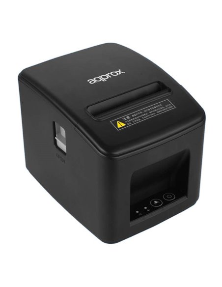 Approx Imprimante Termica de Reçus - Résolution 203dpi - Vitesse 200mm/s - USB, RJ11 - Auto-Corte et Corte Manual