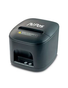 AVPos TC15USB Imprimante Termica Tickets - Vitesse 260mm/s - Autocorte Parcial - USB - Couleur Noir