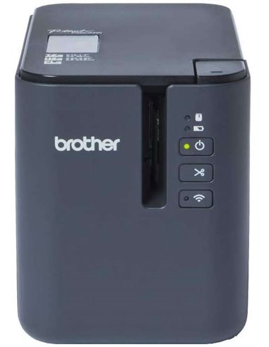 Brother PT-P950NW Rotuladora Electronica Profesional USB, Serie, WiFi - Écran LCD - Vitesse 60mms - Couleur Gris