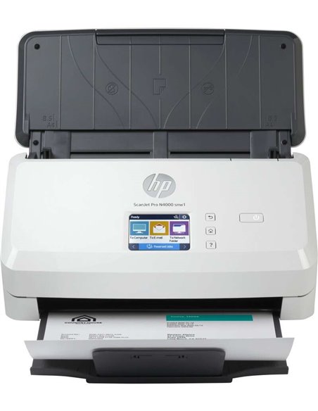 HP ScanJet Pro 4000 snw1 Scanner Documental WiFi - Jusqu'à 40ppm - Alimentador Automatico - Double face