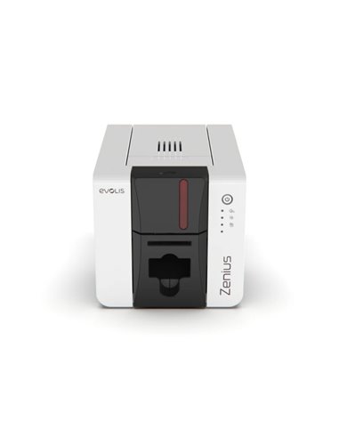 Evolis Zenius 2 Expert Imprimante de Tarjetas - Résolution 300x1.200ppp - USB, Ethernet - Couleur Blanc
