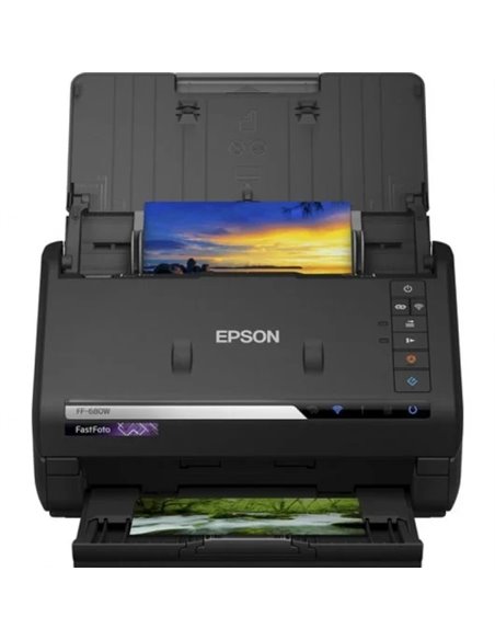 Epson Fastfoto FF680W Scanner WiFi - 600dpi - Alimentador Automatico